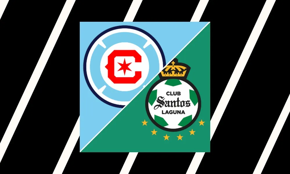 Pemain Chicago Fire merayakan kemenangan 3-1 atas Santos Laguna di Leagues Cup