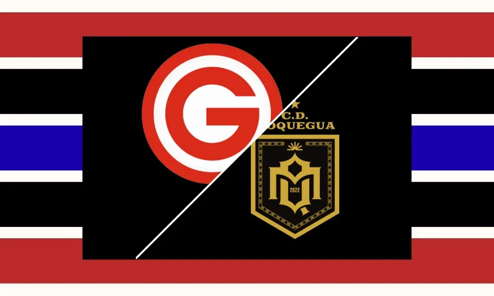 Pemain Deportivo Garcilaso merayakan gol ke gawang Deportivo Moquegua di Liga Peru