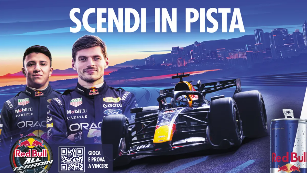 Logo Esselunga kembali mejeng di mobil Red Bull Racing untuk GP Monza