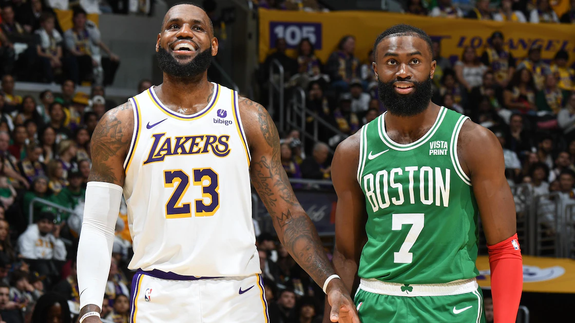 Presiden Operasi Bola Basket Philadelphia 76ers Mike Gansey membahas transfer Jaylen Brown dan LeBron James