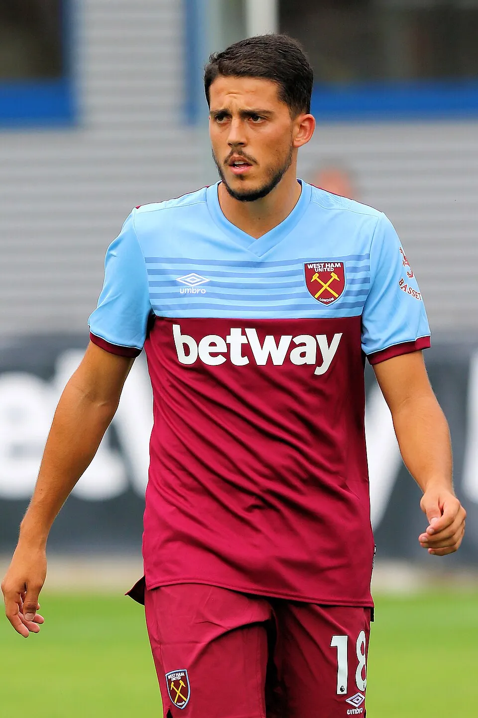 Pablo Fornals saat berlaga di lapangan hijau membela klubnya