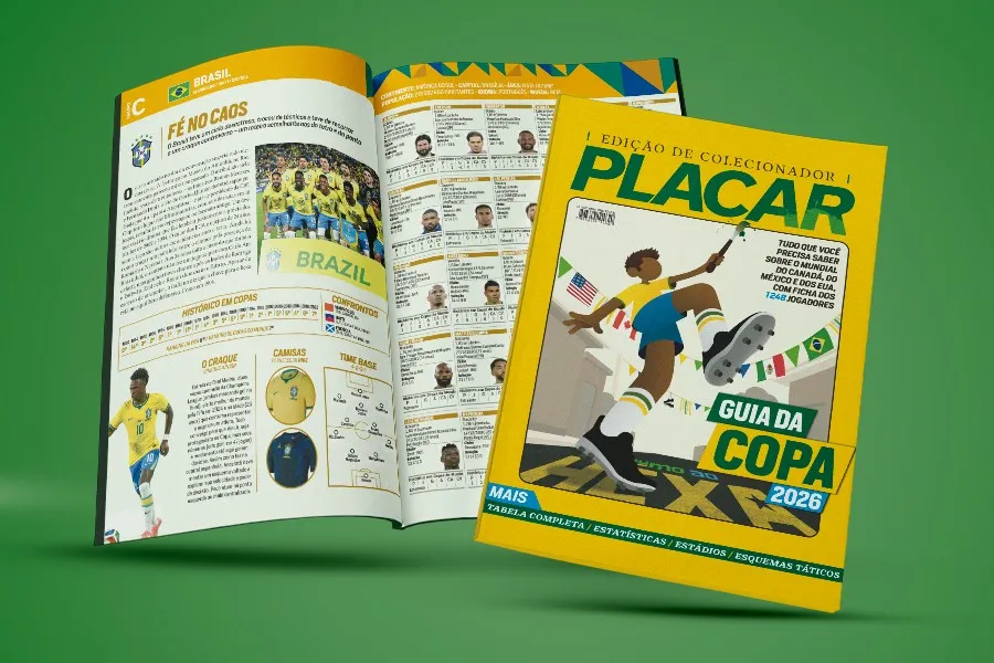 Majalah PLACAR resmi merilis Guia da Copa 2026 dengan profil lengkap 1248 atlet peserta Piala Dunia