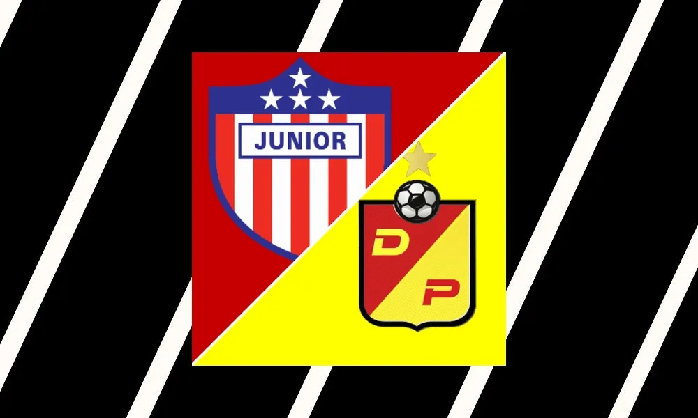 Ilustrasi pertandingan Atletico Junior vs Deportivo Pereira di Liga BetPlay Kolombia