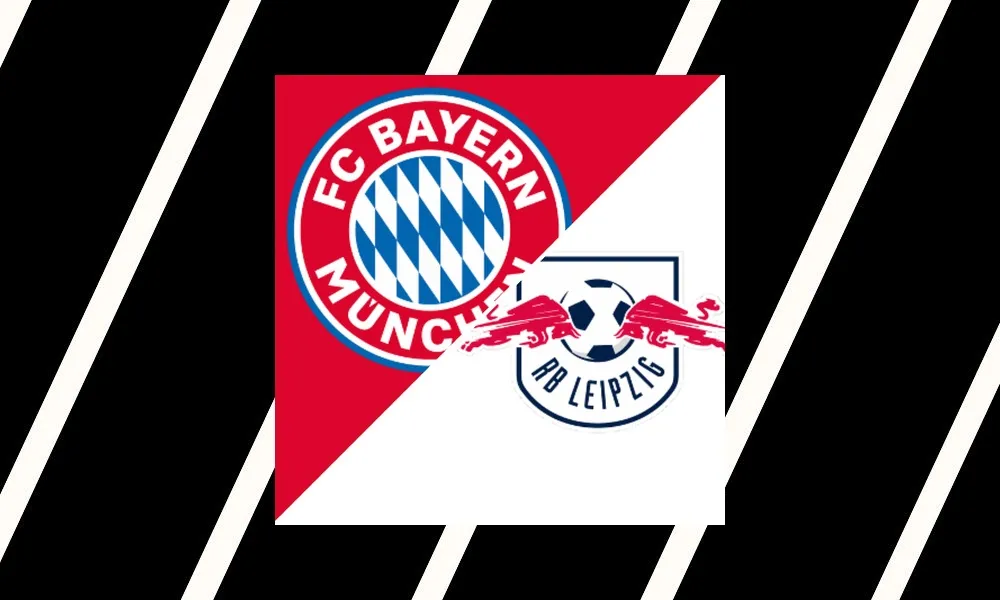 Ilustrasi pertandingan Bayern Munich vs RB Leipzig di Allianz Arena