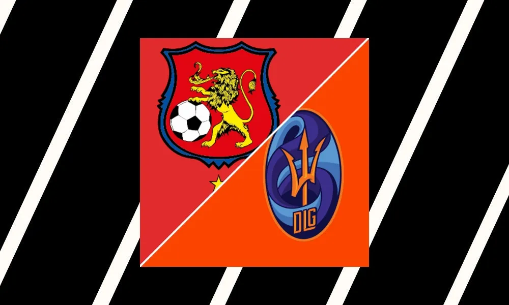 Ilustrasi pertandingan Caracas vs Deportivo La Guaira di Liga FUTVE dengan suasana stadion