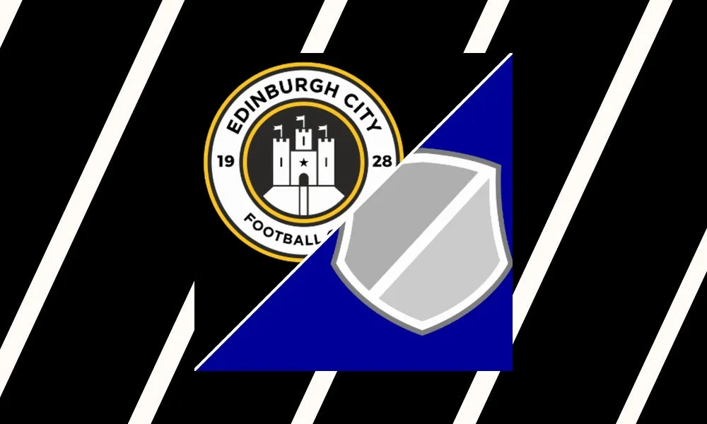 Ilustrasi pertandingan Edinburgh City vs Cowdenbeath di Meadowbank Stadium