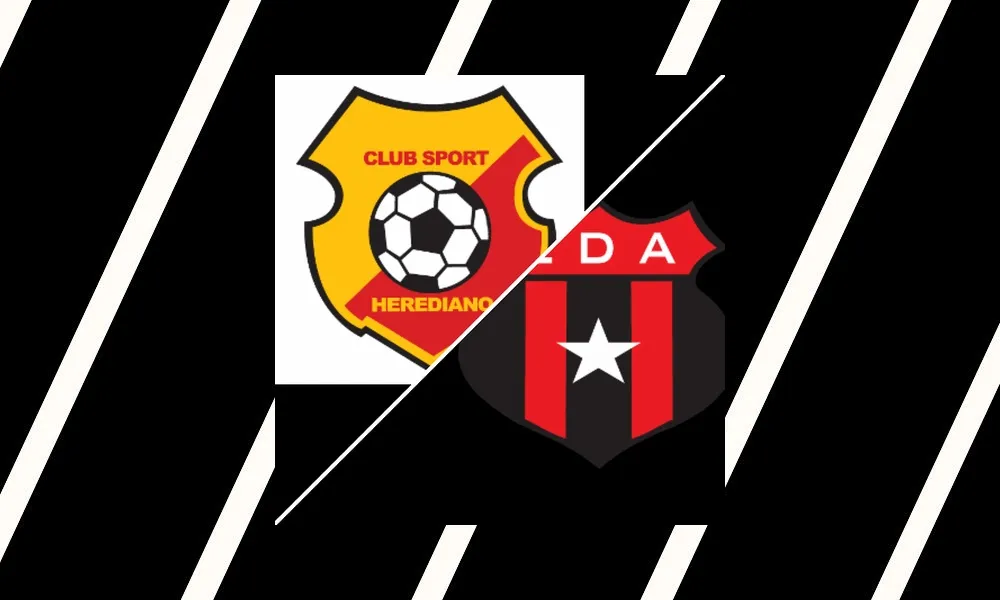 Ilustrasi pertandingan Herediano vs Alajuelense di Liga FPD di Estadio Carlos Alvarado