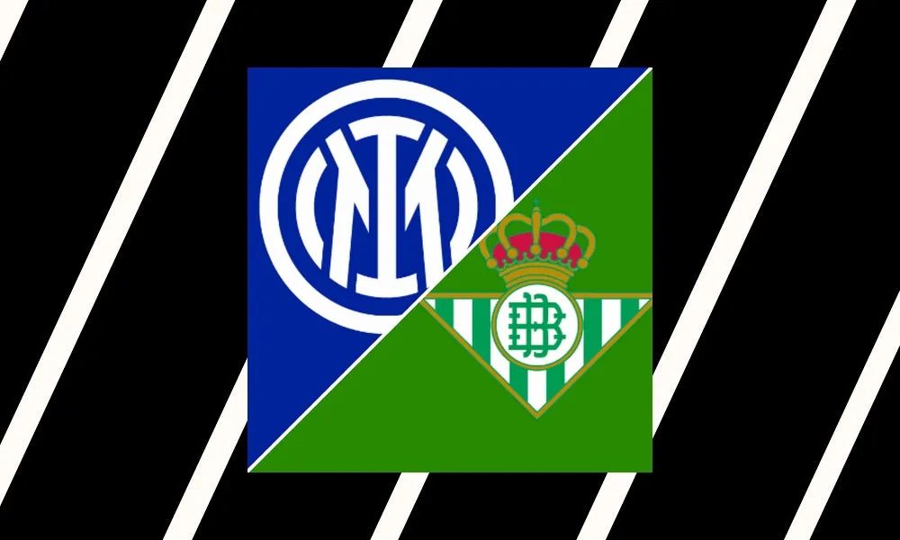 Ilustrasi pertandingan Internazionale vs Real Betis di ajang laga uji coba pramusim
