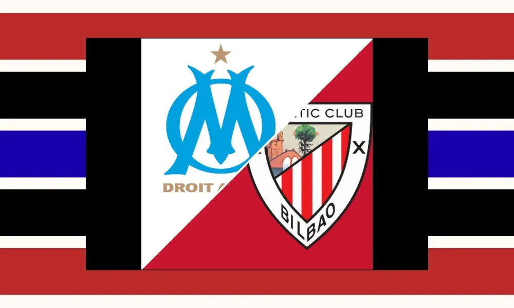 Ilustrasi pertandingan Marseille vs Athletic Club di Stade Velodrome