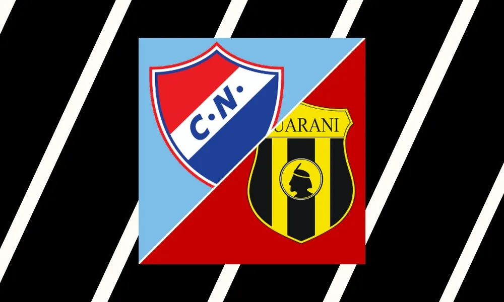 Ilustrasi pertandingan Nacional vs Guaraní di Liga Paraguay di stadion Estadio Arsenio Erico