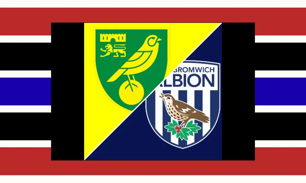 Ilustrasi pertandingan Norwich City vs West Brom di EFL Championship di Carrow Road