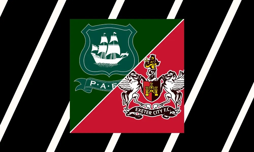 Ilustrasi pertandingan Plymouth vs Exeter di ajang Carabao Cup di stadion Home Park
