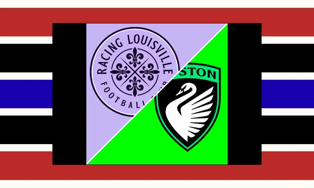 Ilustrasi pertandingan Racing Louisville FC vs Boston Legacy FC di NWSL di Lynn Family Stadium