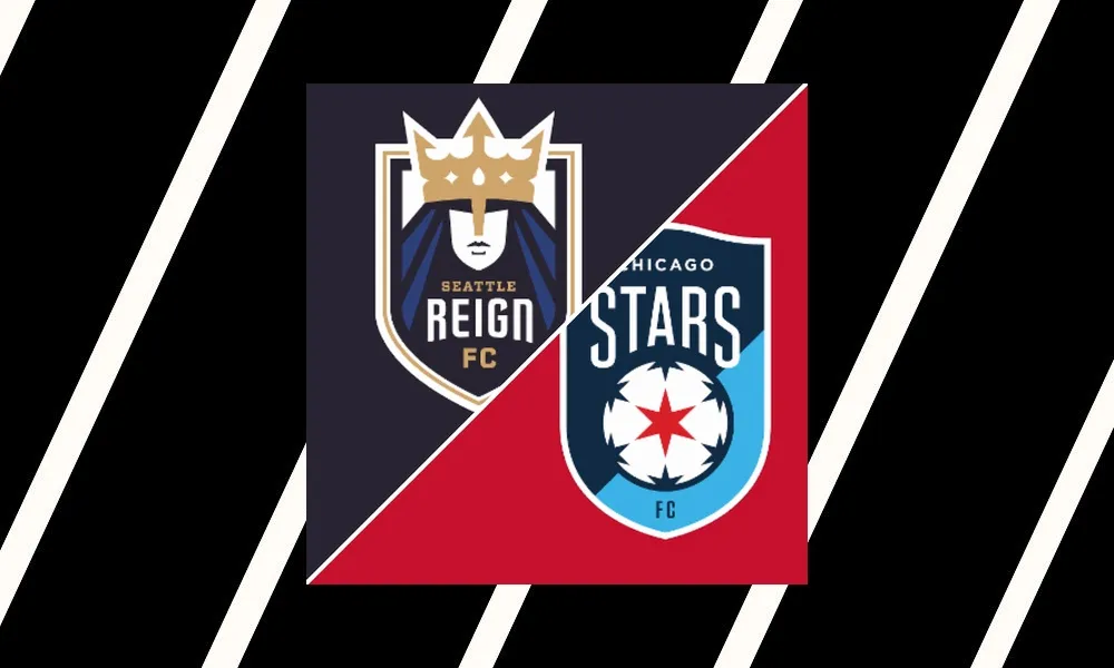 Ilustrasi pertandingan Seattle Reign vs Chicago Stars di ajang NWSL di Lumen Field