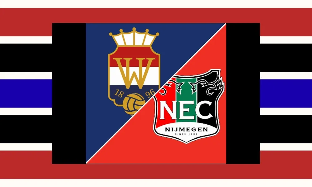 Ilustrasi pertandingan Willem II vs NEC Nijmegen di ajang Eredivisie Liga Belanda