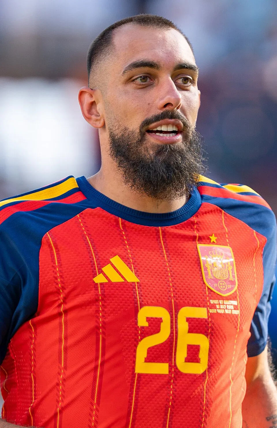 Penyerang tajam Spanyol Borja Iglesias saat membela klub La Liga Celta