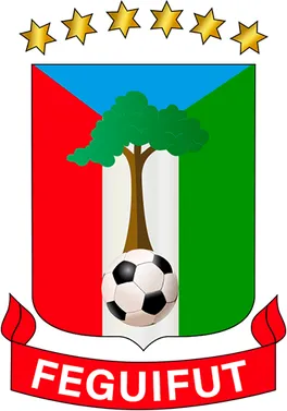 Kantor dan logo Federacion Ecuatoguineana de Futbol di Malabo Guinea Ekuatorial