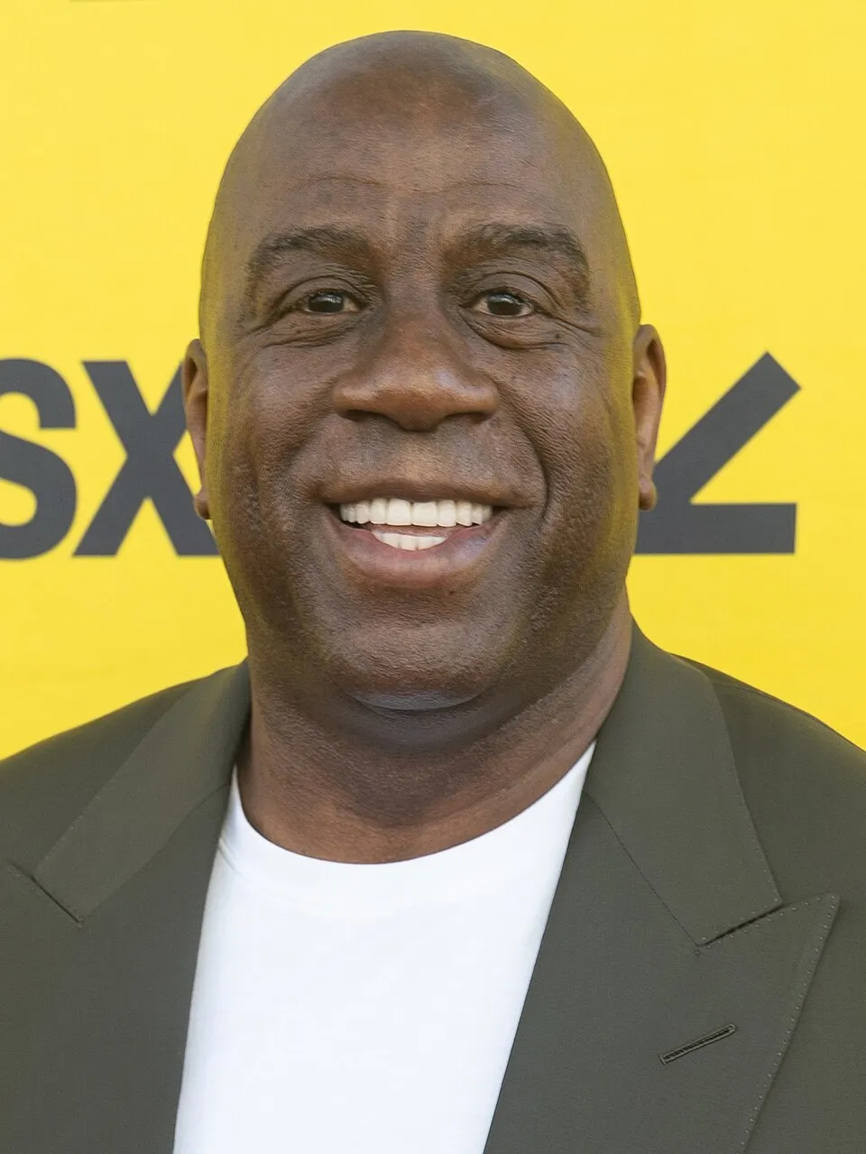 Legenda basket Los Angeles Lakers Magic Johnson saat masa kejayaannya