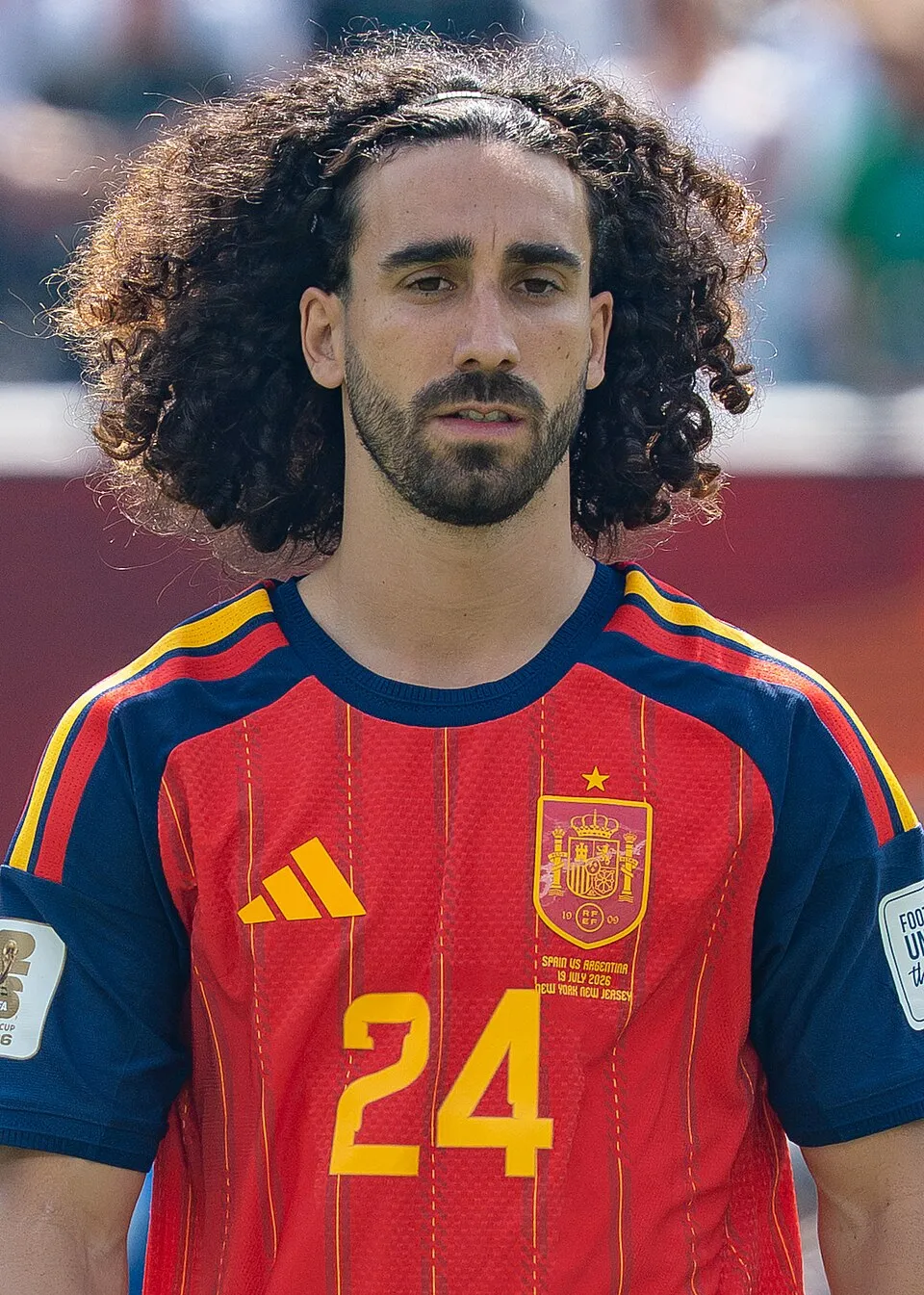 Pemain bek kiri timnas Spanyol dan Real Madrid Marc Cucurella