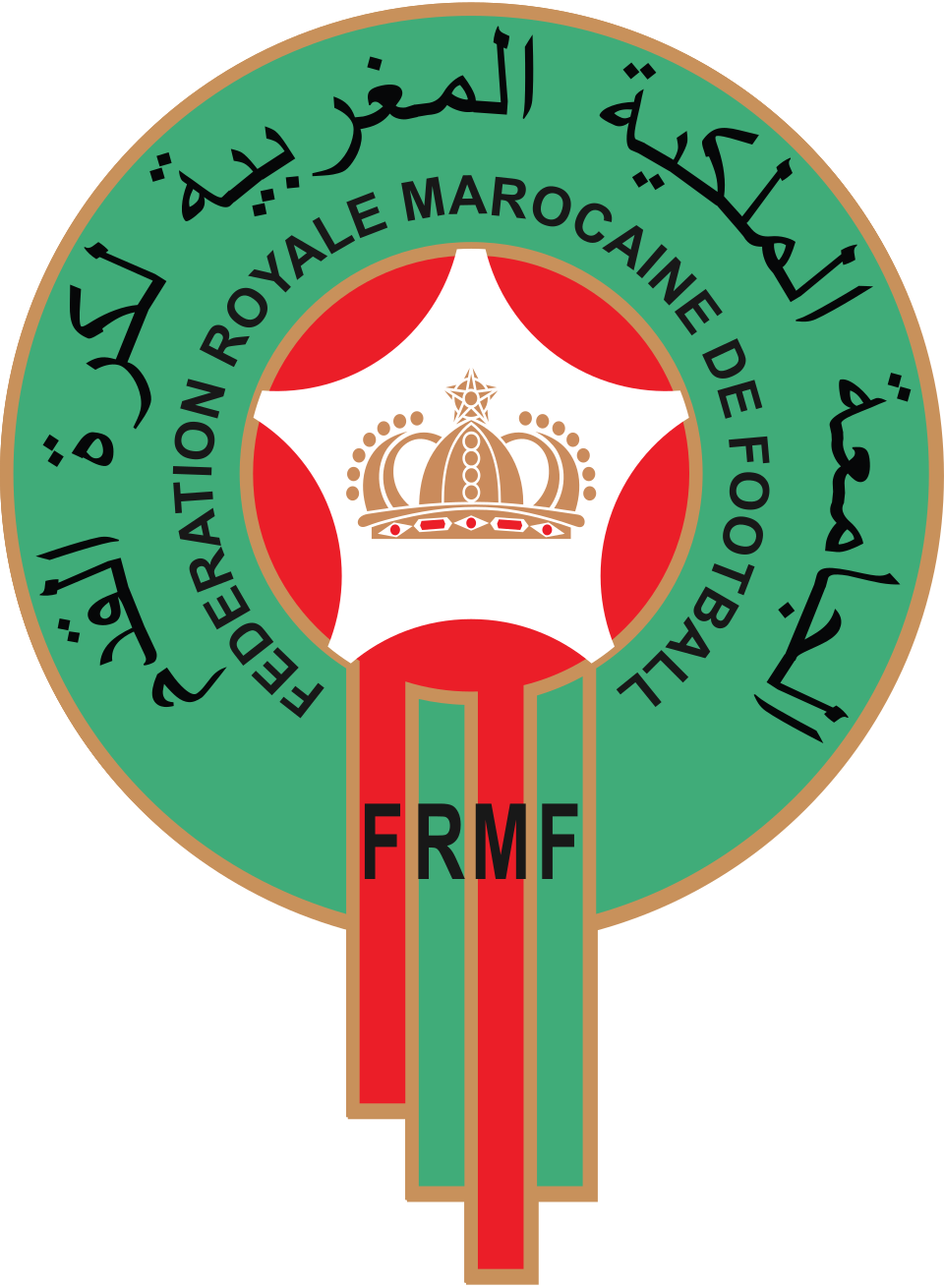 Kantor pusat Royal Moroccan Football Federation di Rabat Maroko