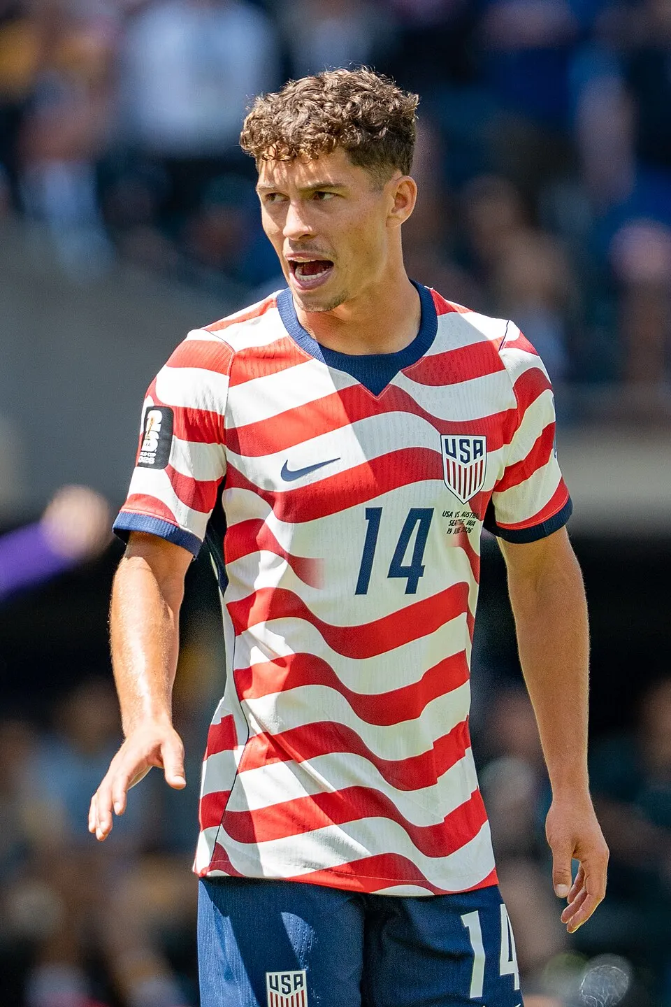 Gelandang Middlesbrough Sebastian Berhalter saat memperkuat Timnas Amerika Serikat