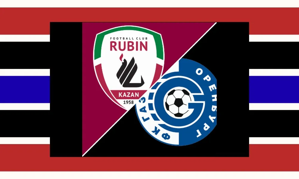 Aksi pemain Rubin Kazan dan Orenburg dalam pertandingan Liga Rusia di Kazan Arena