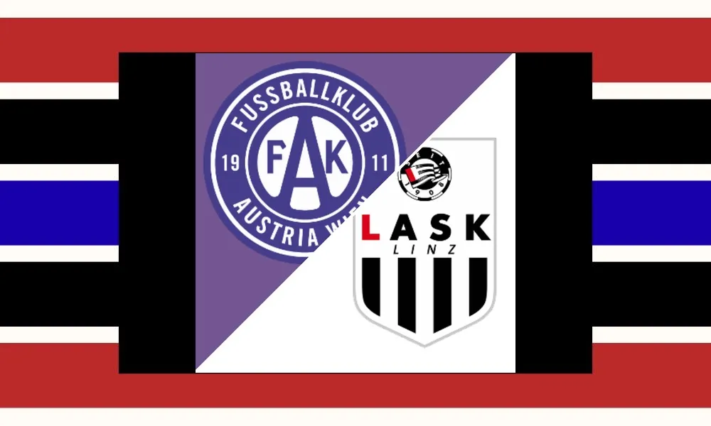 Pemain LASK Linz merayakan kemenangan tandang atas Austria Vienna di Generali-Arena